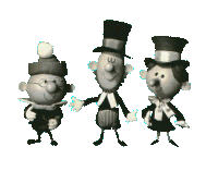  Christmas Carolers that possibly appeared in early GE commercials courtesy of RANKIN/BASS!