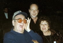 Larry Mann (left), Patrick Owsley (center) and guest.