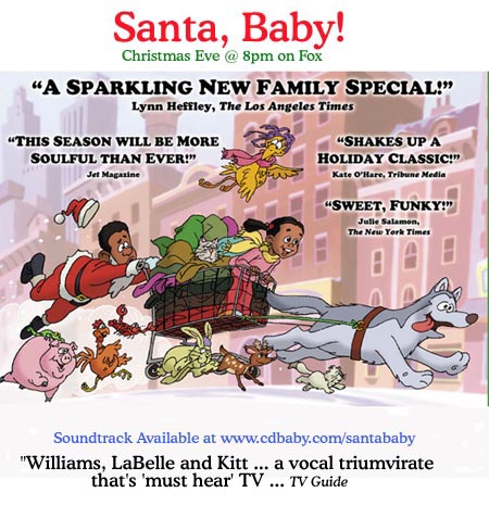 Click here to ORDER the SANTA BABY! SOUNDTRACK on cd!