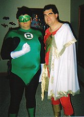 GREEN LANTERN & BIG RED CHEESE