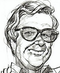 Arthur Rankin caricature by Jack Davis