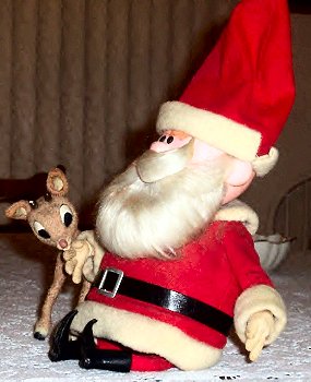 The original Rankin/Bass Animagic puppets!