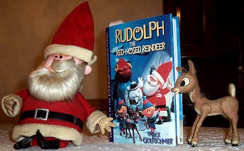Photo of Rudolph and Santa Animagic figures by DANNY SOLAZZI